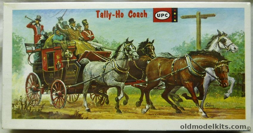 UPC 1/48 Tally-Ho Coach - (ex Miniature Masterpieces / ex Revell), 4002-100 plastic model kit